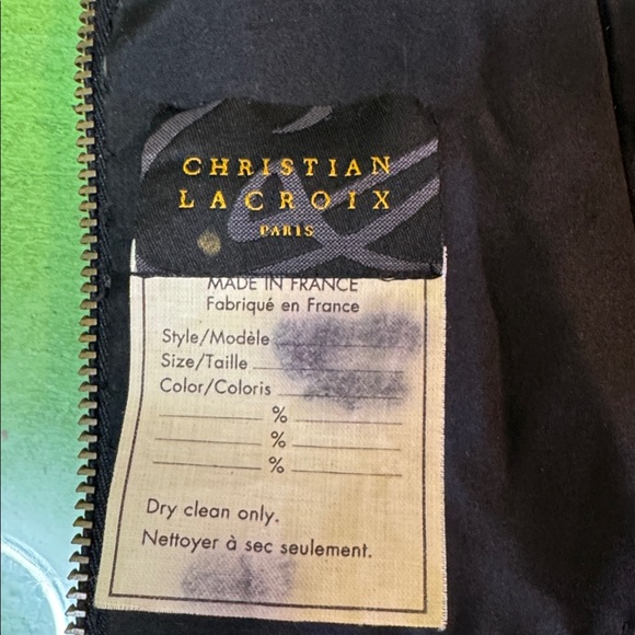 Vintage Glamorous Black and Gold Embellished Women's Top - Picture 5 of 5